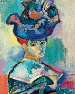 mujer con sombrero matisse