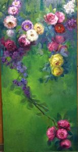Pintando al oleo