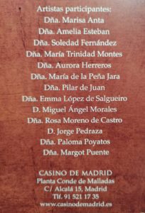 obra artistas san isidro madrid casino