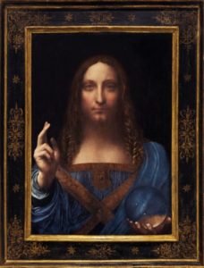 El cuadro más caro de la historia del arte es del cuadro de Leonardo Da Vinci, Salvator Mundi.