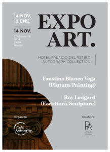 expo art cafeconvertes palacio del retiro madrid