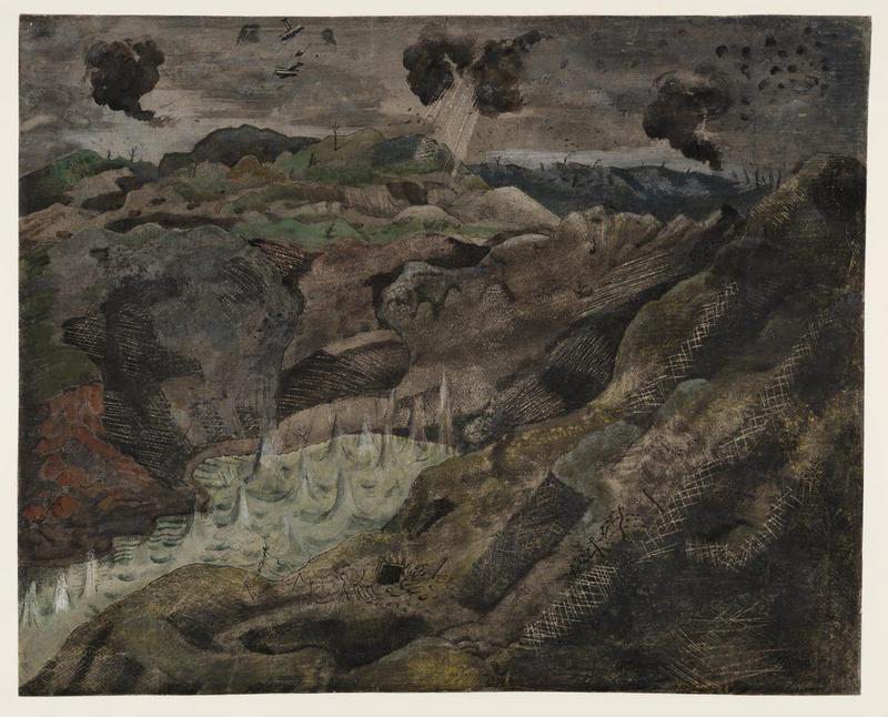 The Landscape, Hill 60 (1918). Museo Imperial de la Guerra, Londres.