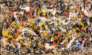 Jackson Pollock: Convergencia (1952). Óleo sobre lienzo. Galería de arte Albright–Knox, Buffalo, Nueva York.