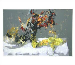 Arte y cultura, Bodegon con flores Molina, Madrid